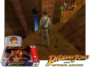 Indiana Jones and the Infernal Machine (USA) Cover